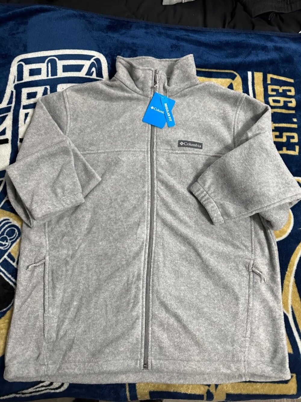 Men's columbia zip hoodie
